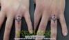 Ring finger bow and arrow design